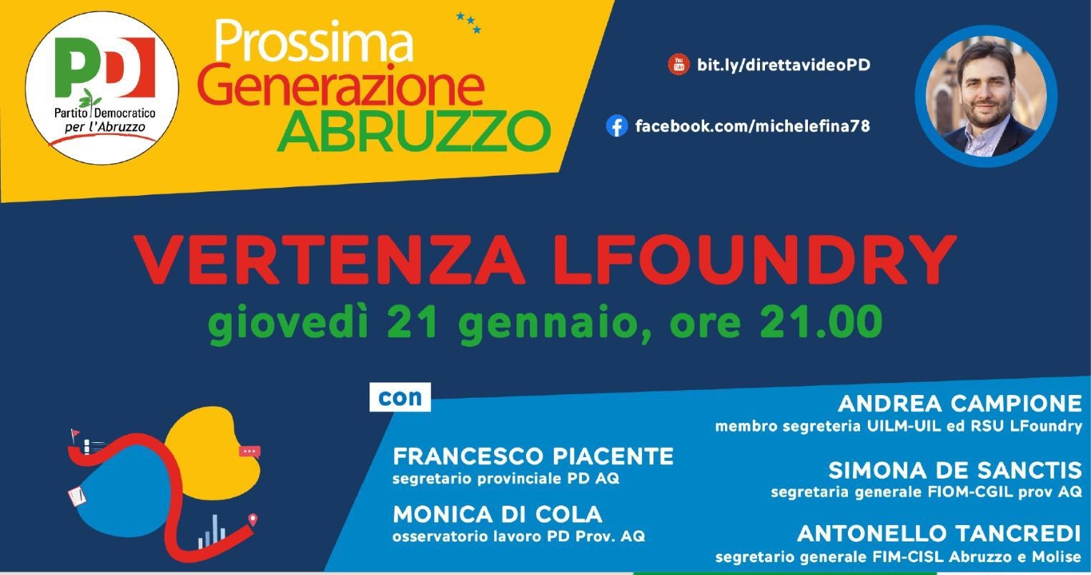 Prossima generazione abruzzo su lfoundry