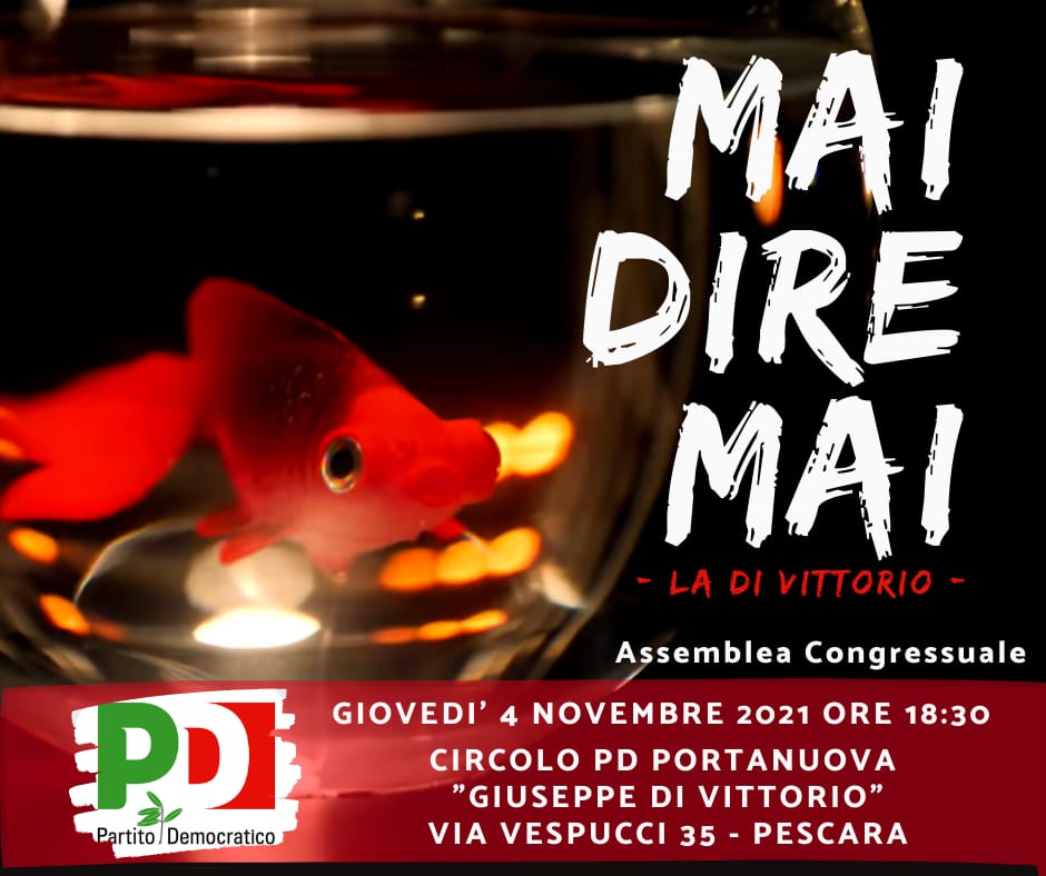 Giovedì 4 novembre l’Assemblea congressuale del Circolo Di Vittorio