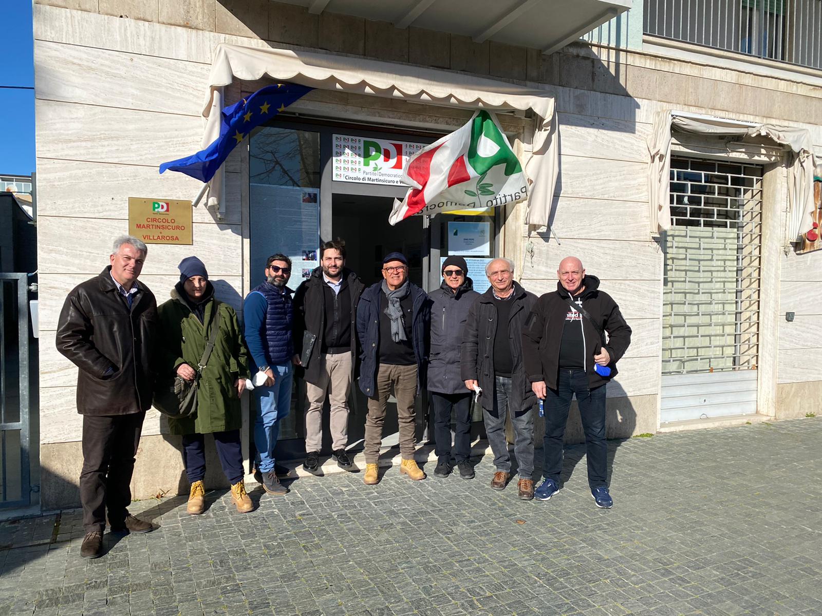 Martinsicuro, incontro del Pd con il segretario regionale Michele Fina in vista delle elezioni comunali