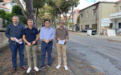 Pescara, Strada Colle di Mezzo in condizioni sempre più disastrose: la Giunta Masci ha sacrificato la sicurezza stradale per completare la fontana di Piazza Salotto