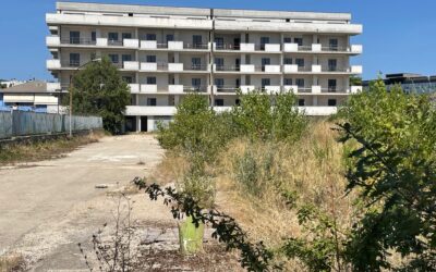 Pescara, nuovo Comando Provinciale dei Carabinieri in via Rigopiano, il consigliere Blasioli denuncia lo stato di abbandono e degrado del cantiere e sollecita Comune e Regione ad adoperarsi per il completamento della palazzina alloggi