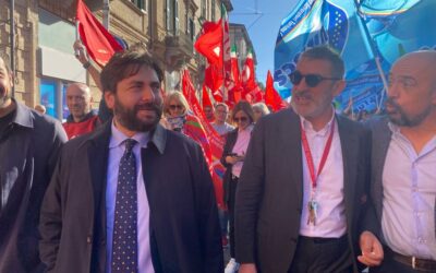 Fina alla manifestazione a Lanciano con Cgil e Uil: “Su economia e sociale serve strada opposta di quella scelta dal governo e dalla maggioranza”